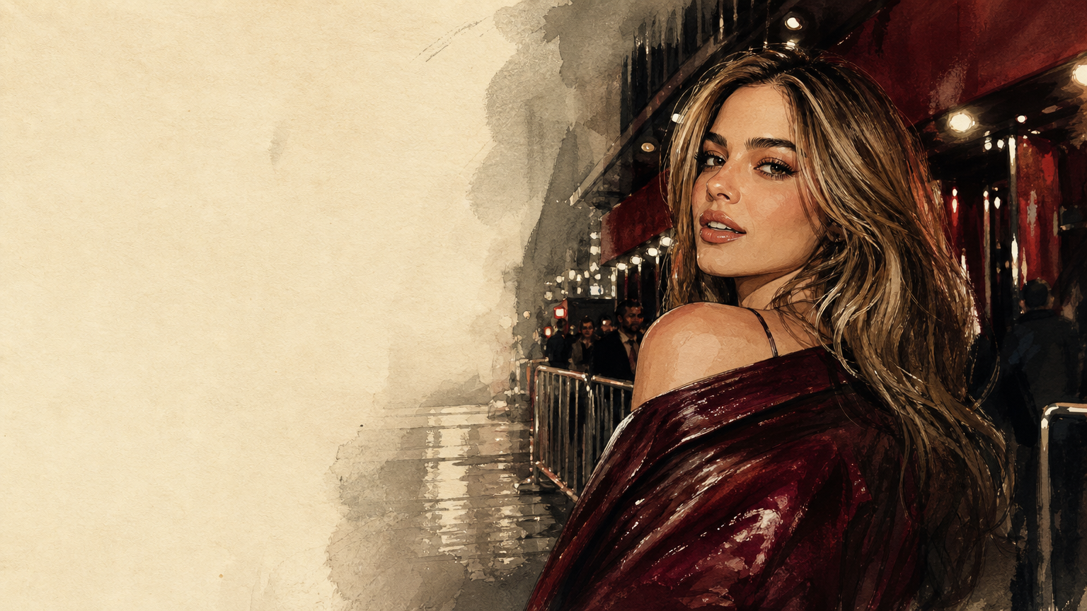 Illustration of Addison Rae