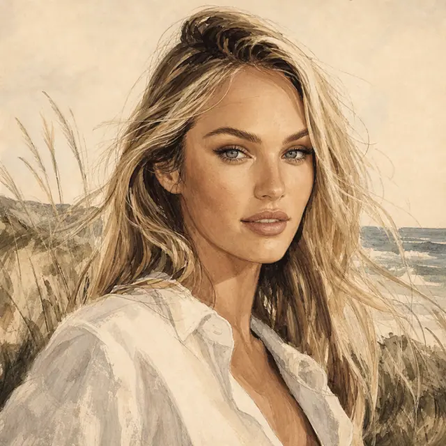 Illustration of Candice Swanepoel
