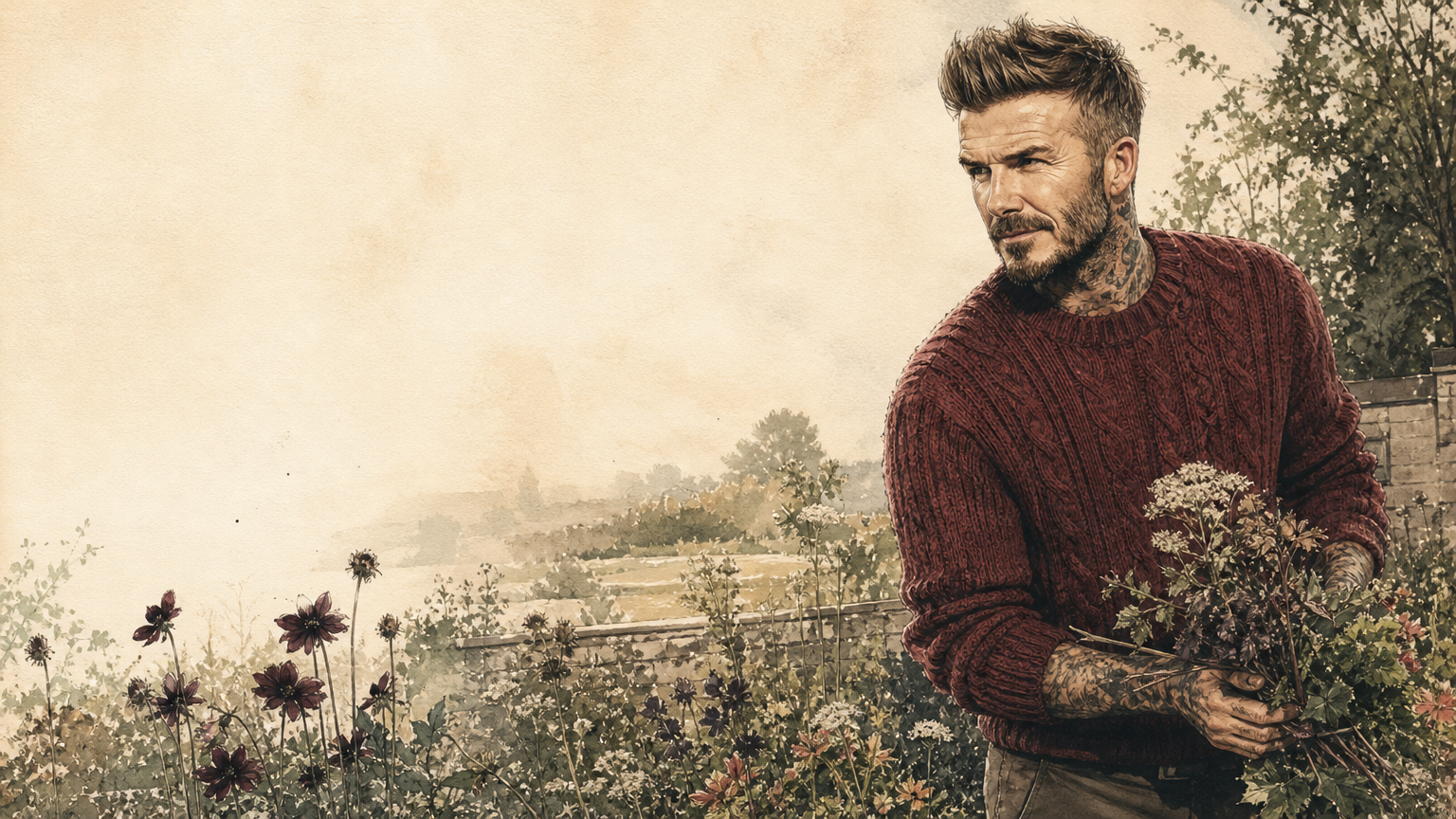 Illustration of David Beckham