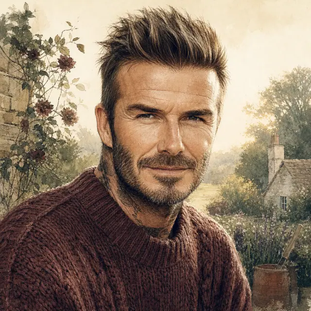 Illustration of David Beckham