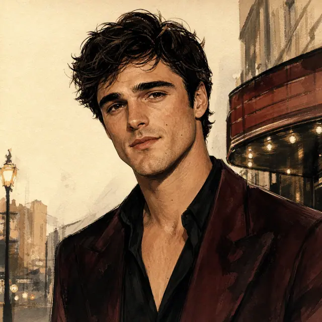 Illustration of Jacob Elordi