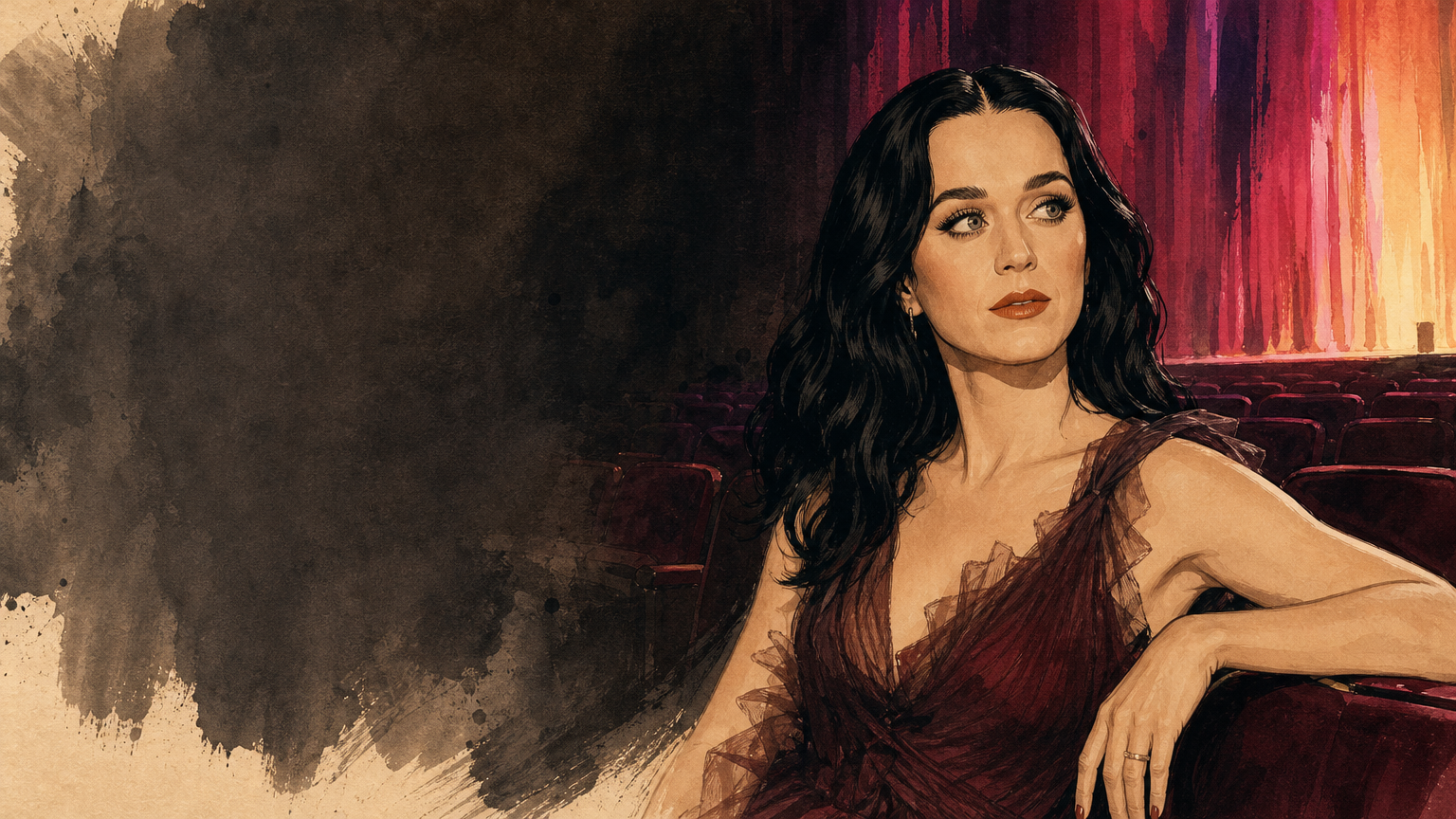 Illustration of Katy Perry