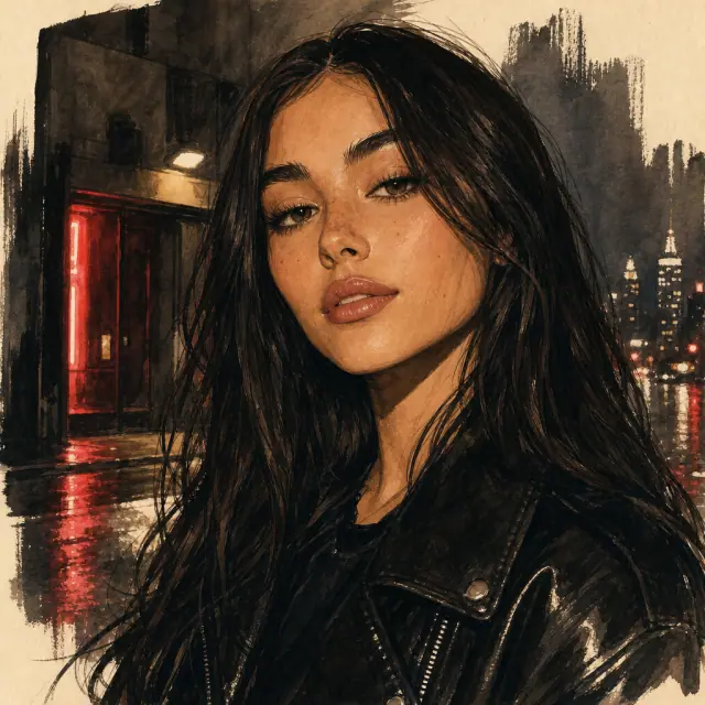 Illustration of Madison Beer