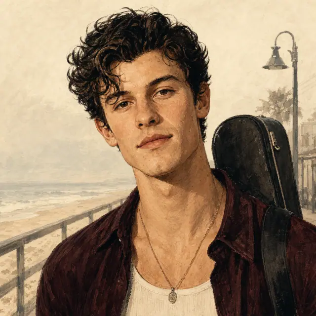 Illustration of Shawn Mendes
