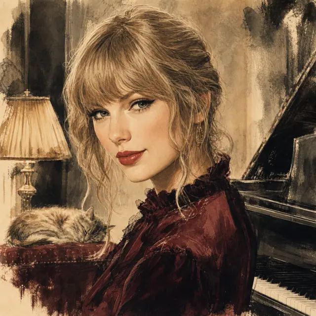 Illustration of Taylor Swift