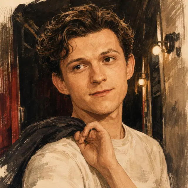 Illustration of Tom Holland