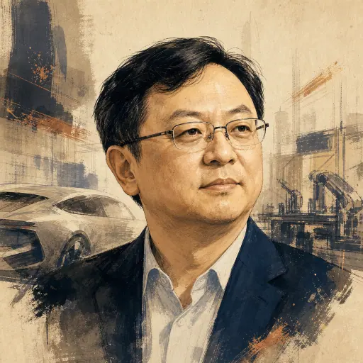 Editorial illustration of Wang Chuanfu
