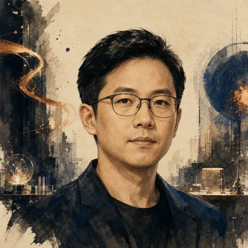 Editorial illustration of Yan Junjie